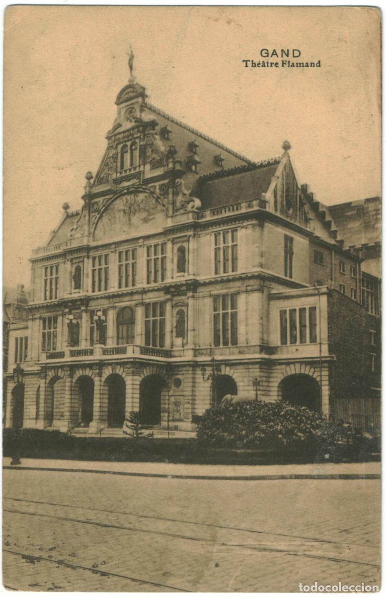 Postcards: GAND_Th&eacute;&acirc;tre Flamand / Teatros de B&eacute;lgica