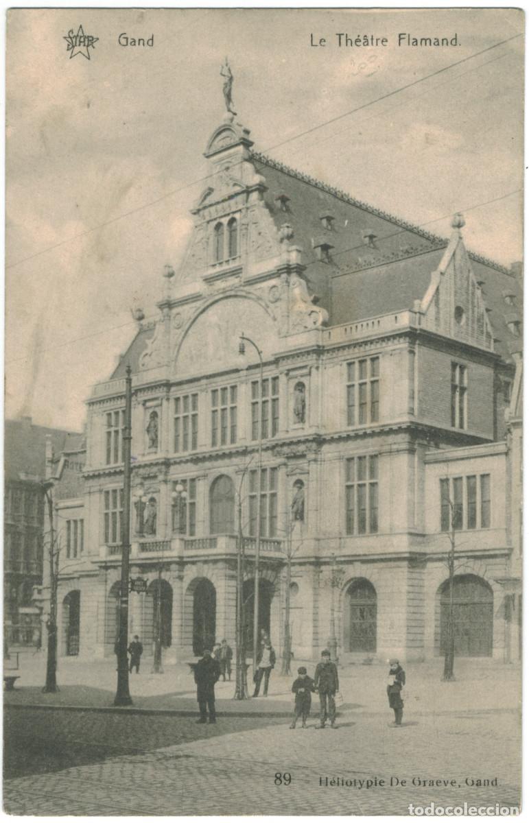 Postales: GAND_Le Th&eacute;&acirc;tre Flamand_Star; 89. Photo De Graeve / Teatros de B&eacute;lgica