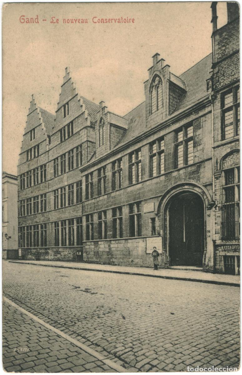 Postales: GAND_Le nouveau Conservatoire_VG / Teatros de B&eacute;lgica