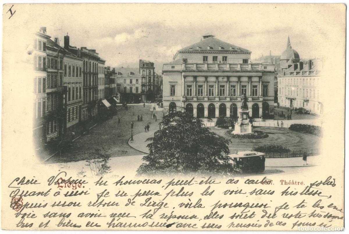 Postales: LI&Egrave;GE_Th&eacute;&acirc;tre_EV; 4207 / Teatros de B&eacute;lgica