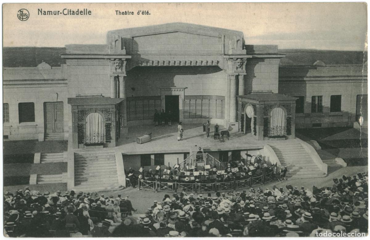 Postales: NAMUR_Citadelle. Th&eacute;&acirc;tre d'&Eacute;t&eacute;_Nels; 9 / Teatros de B&eacute;lgica