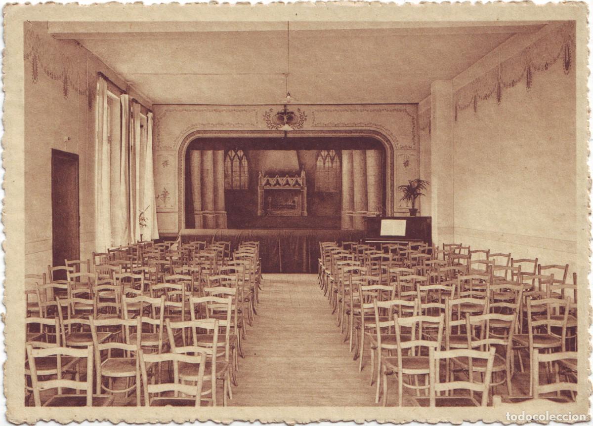 Postales: BRUXELLES. H&ocirc;me St. Aignan_Ern. Thill / Teatros de B&eacute;lgica