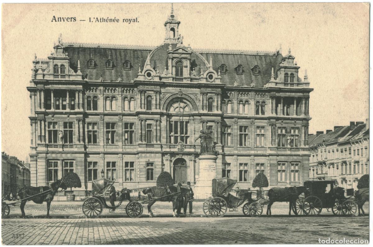 Postales: ANVERS_L'Ath&eacute;n&eacute;e Royal / Teatros de B&eacute;lgica