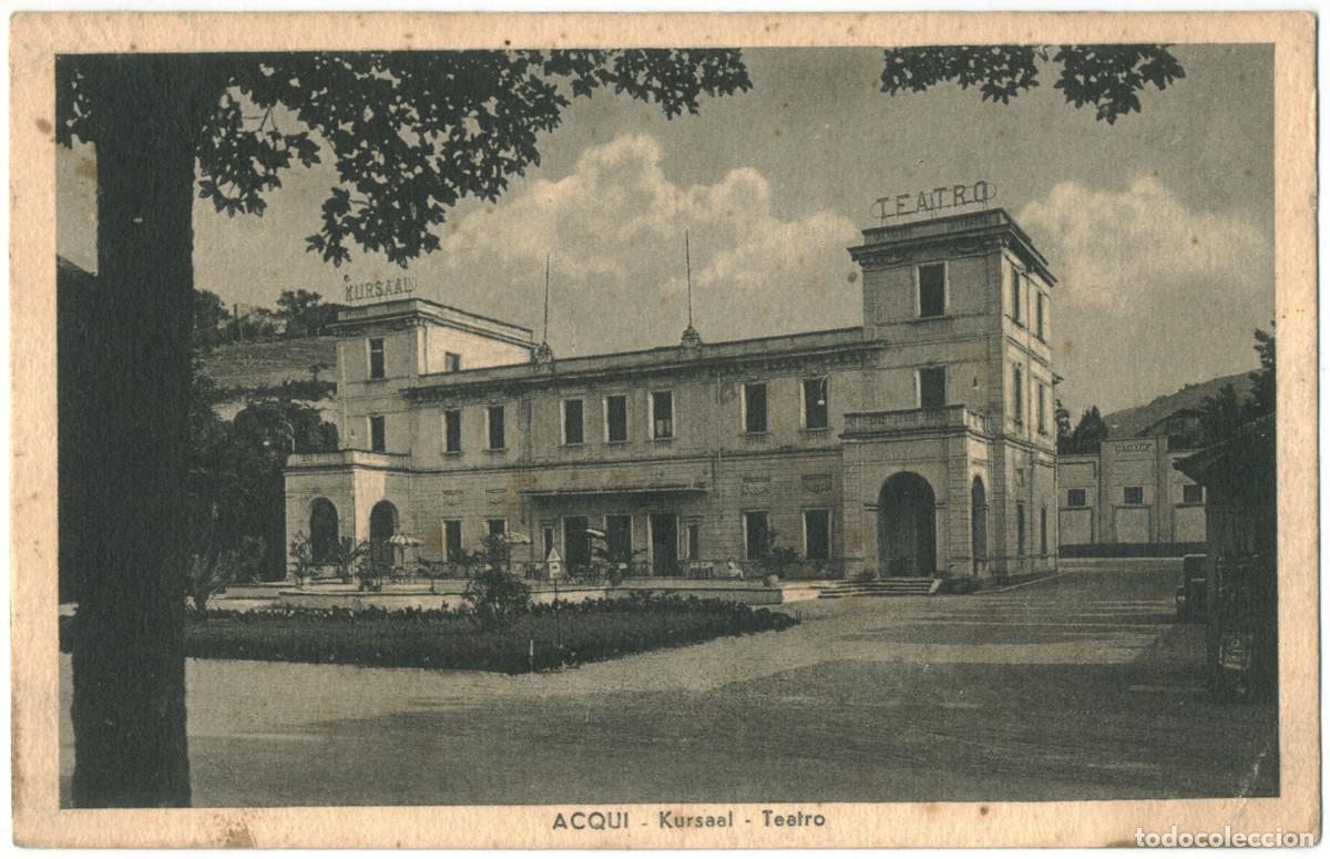 Postales: ACQUI_Kursaal. Teatro_Fotostudio Barisone / Teatros de Italia