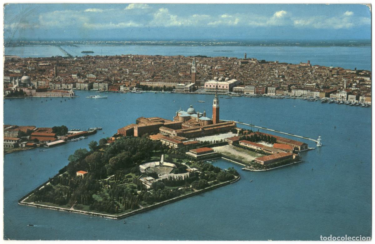 Postales: VENEZIA_Veduta aerea, Isola di S. Giorgio_Ardo. Photo P. Marzari / Teatros de Italia