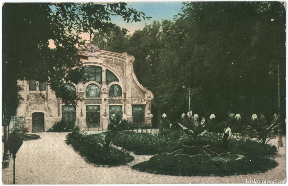 Postales: ABANO TERME_Il publico iardino ed il Teatro Variet&agrave;_Ris. A. Bugla (Tipocroma); 5 / Teatros de Italia