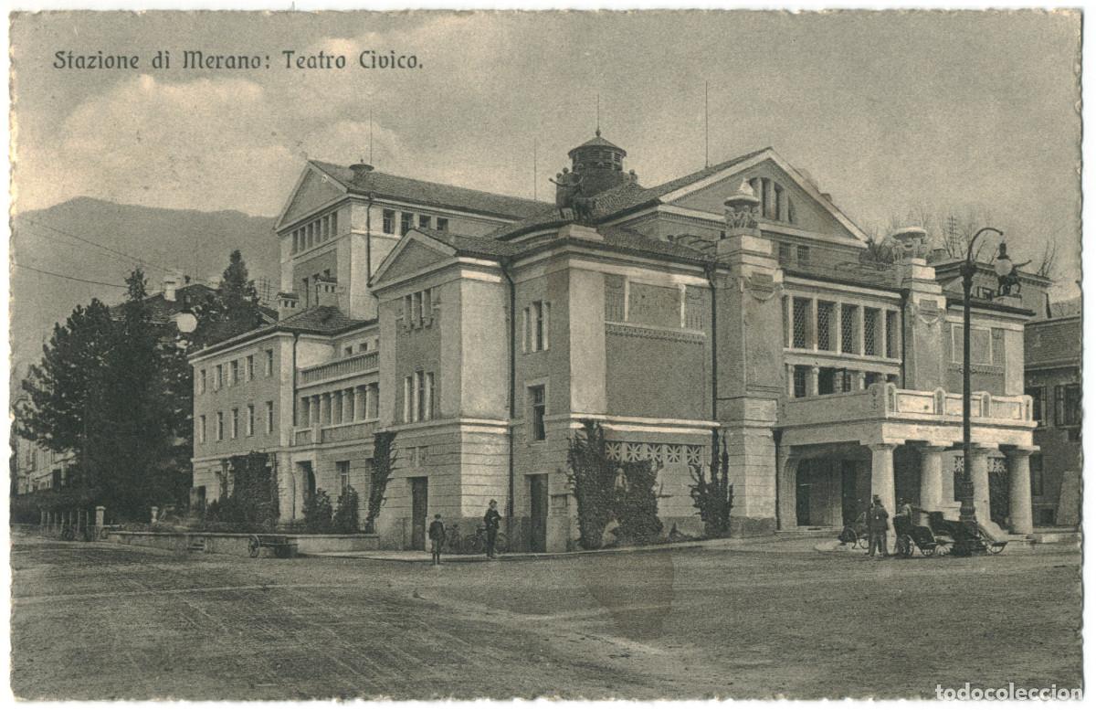 Postales: MERANO_Teatro Civico_Lorenz Fr&auml;nzl / Teatros de Italia