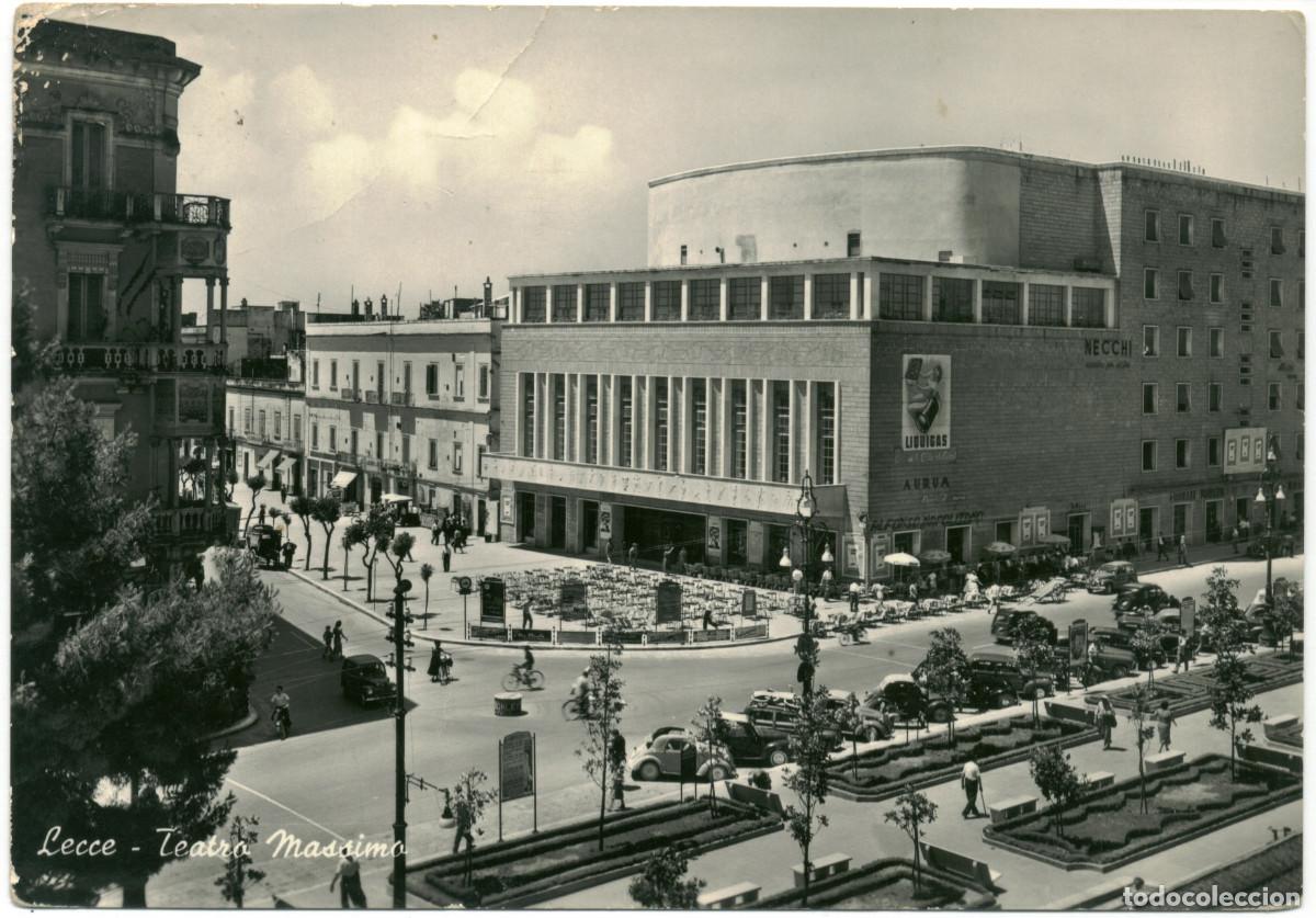 Postales: LECCE_Teatro Massimo_Dotalfoto; 18612 / Teatros de Italia