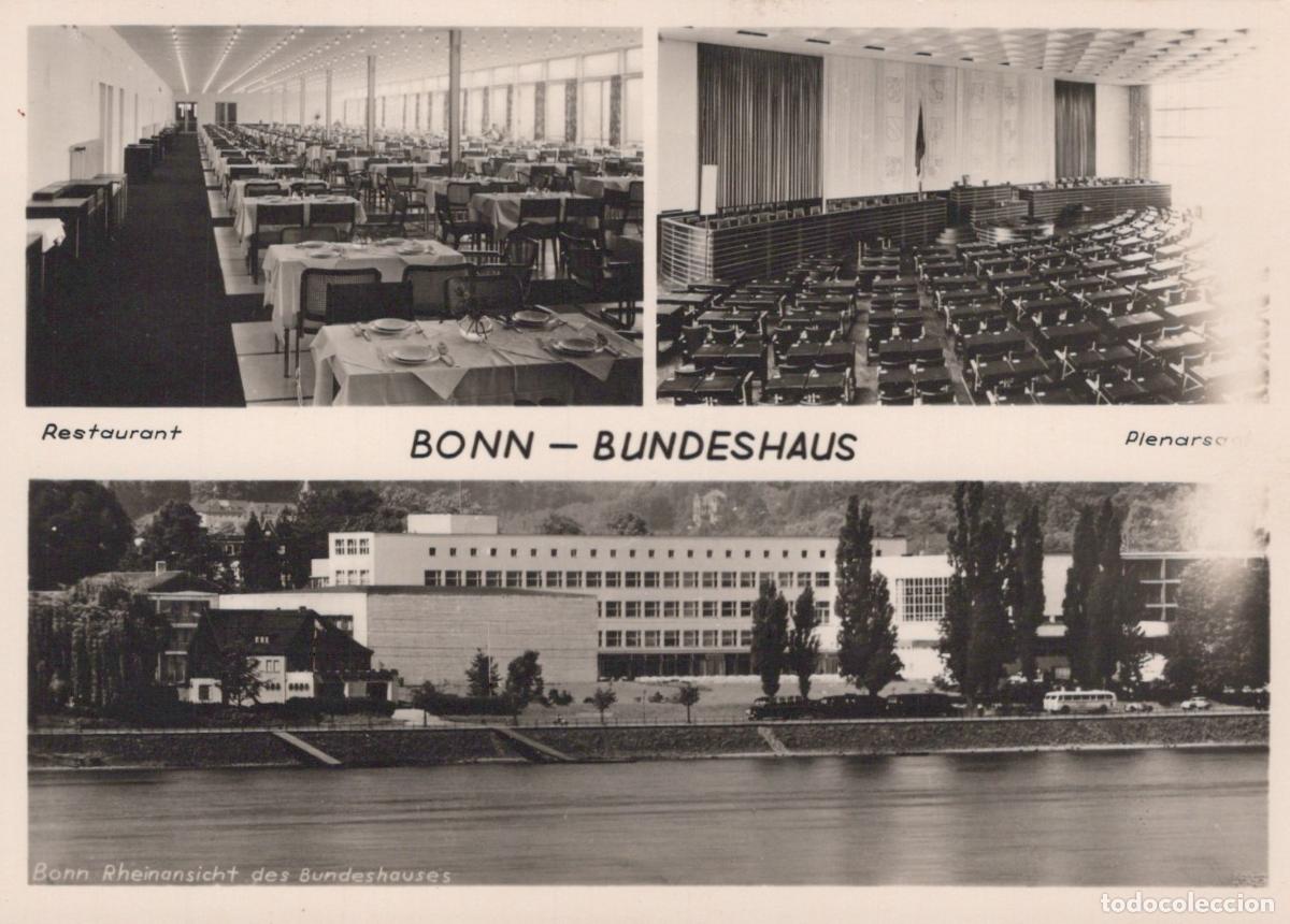 Cartes Postales: Germany Bonn Bundeshaus Restaurant Plenary Hall Rhine View Unposted *YAZ007