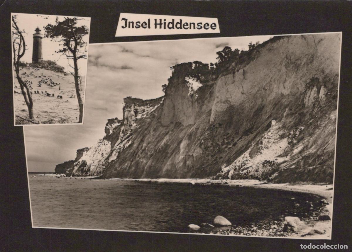 Cartes Postales: Germany Hiddensee Island Lighthouse Dornbusch and am Enddorn Cliffs *YAZ066