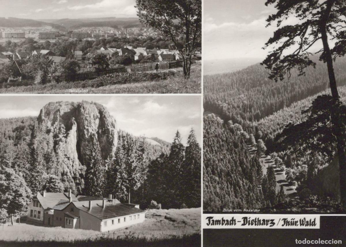 Cartoline: Germany Tambach Dietharz Thuringian Forest Landscape Architecture *YAZ024