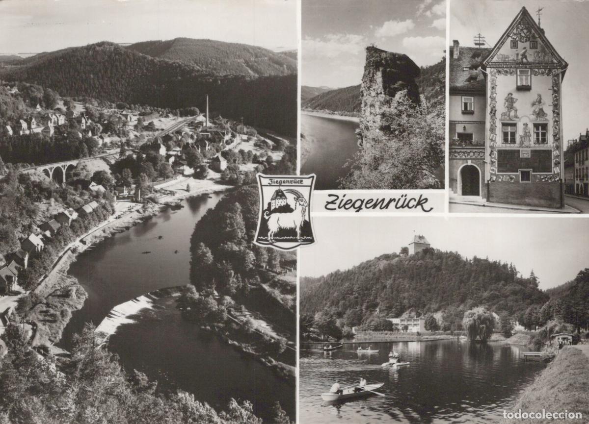 Postales: Germany Ziegenr&uuml;ck Saale River Saale Castle Town View Collage *YAZ208