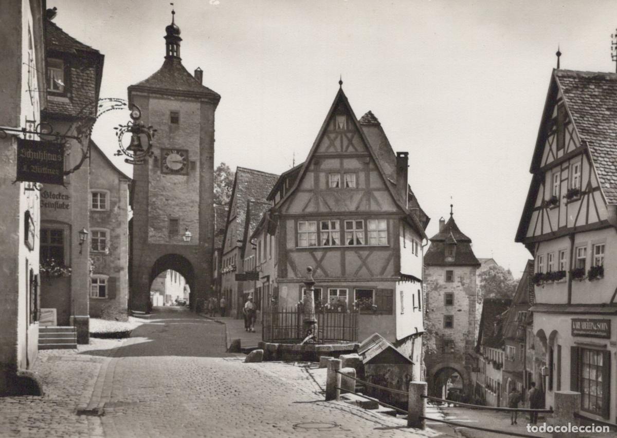 Postales: Germany Rothenburg Ob der Tauber Pl&ouml;nlein *YAZ114