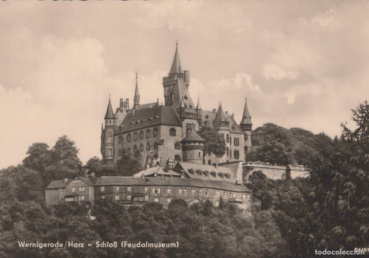 Postales: Germany Wernigerode Harz Castle Feudal Museum Landscape View *YAZ214