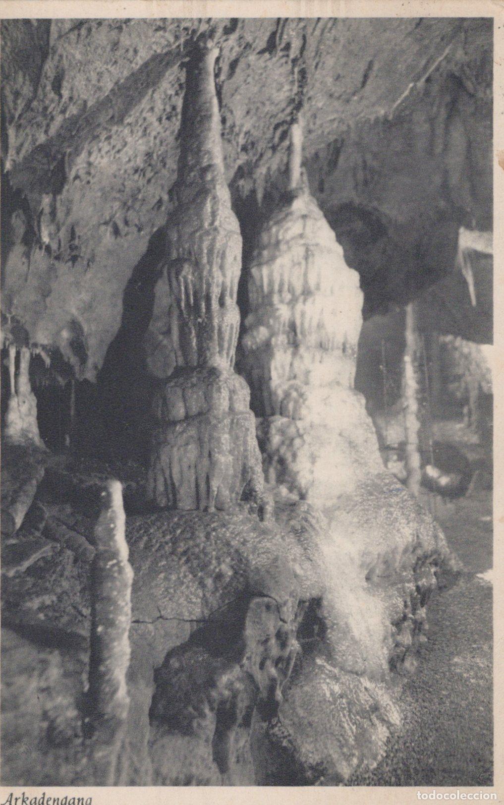 Postcards: Germany Attendorn Tropfsteinhohle Arkadengang Cave Stalagmites *YAZ406