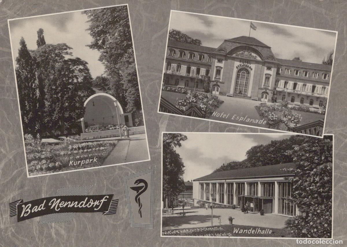 Postcards: Germany Bad Nenndorf Kurpark Esplanade *YAZ122