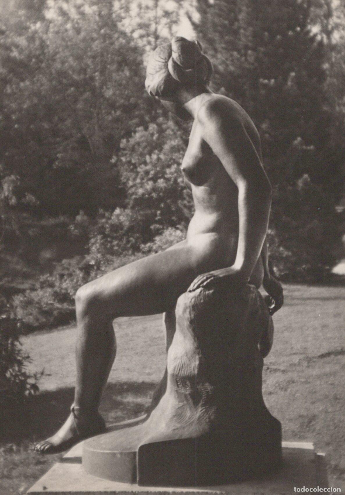 Postais: Germany Bad Brambach Nike in Kurpark Nude Female Real Photo Unposted *YAZ426
