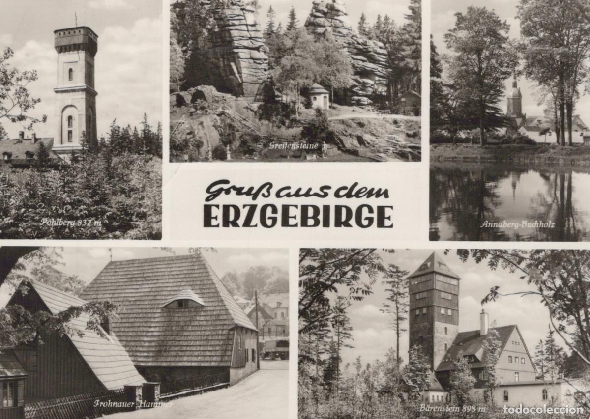 Postcards: Germany Annaberg Buchholz Erzgebirge Multi View With Pohlberg *YAZ160