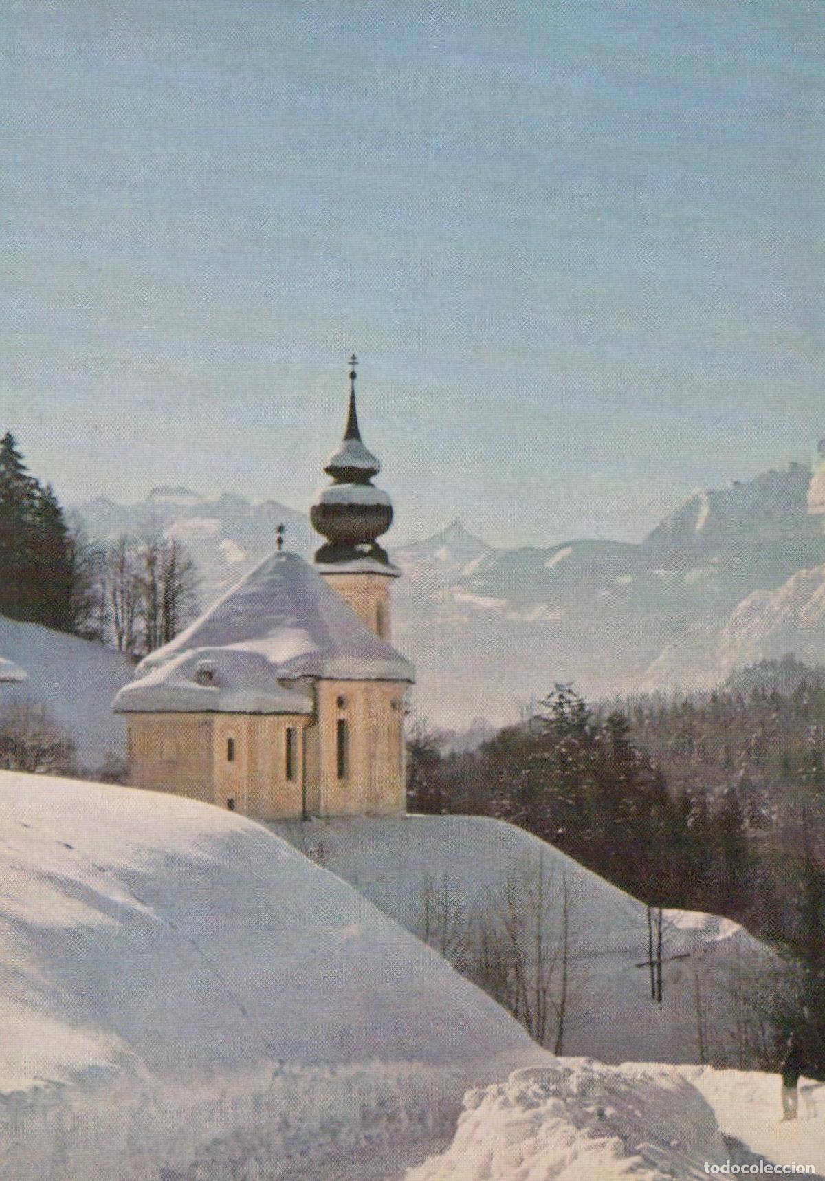 Cartes Postales: Germany Berchtesgaden Maria Gern Church in Winter Landscape Unposted *YAZ550