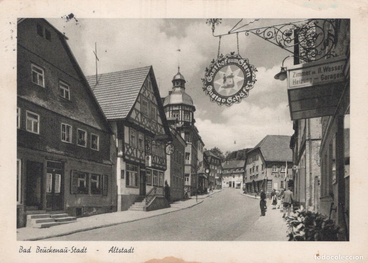 Cartes Postales: Germany Bad Br&uuml;ckenau Stadt Altstadt With Gasthof zum *YAZ178