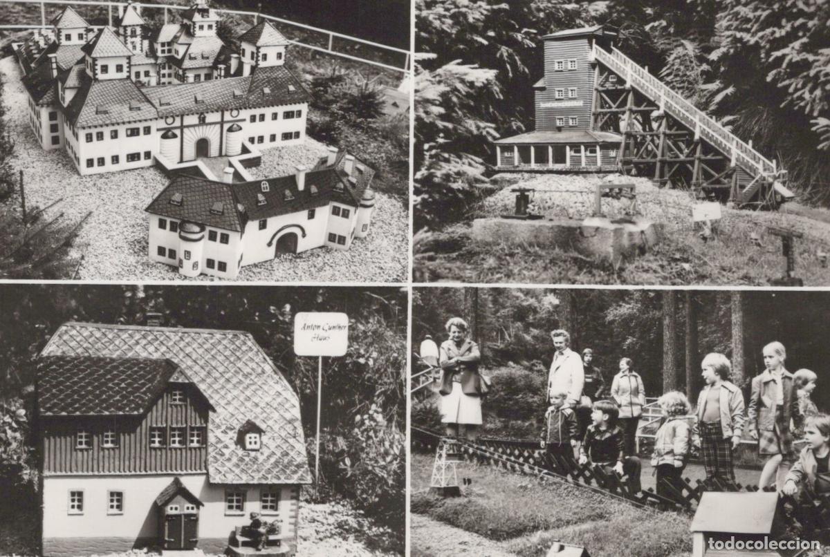 Cartoline: Germany Schwarzenberg Heimateck Waschleithe Miniature Park East *YAZ282