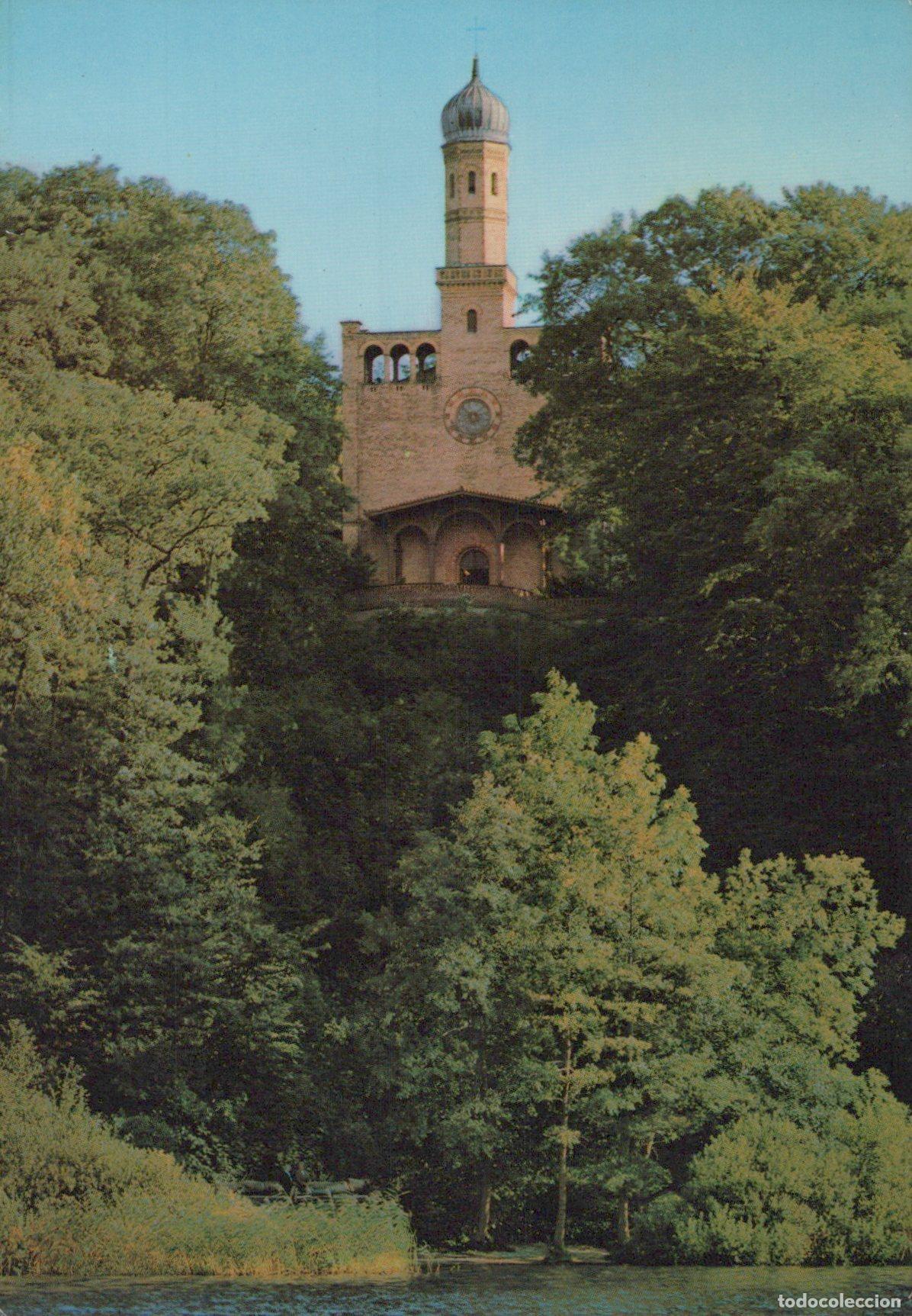 Cartoline: Germany Berlin Wall Nikolskoe St Peter and Paul Church Architecture *YAZ564