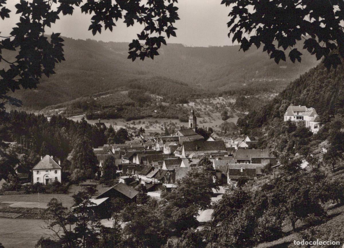 Cartoline: Germany Oppenau Panoramic View of in the Black Forest Real Photo *YAZ165
