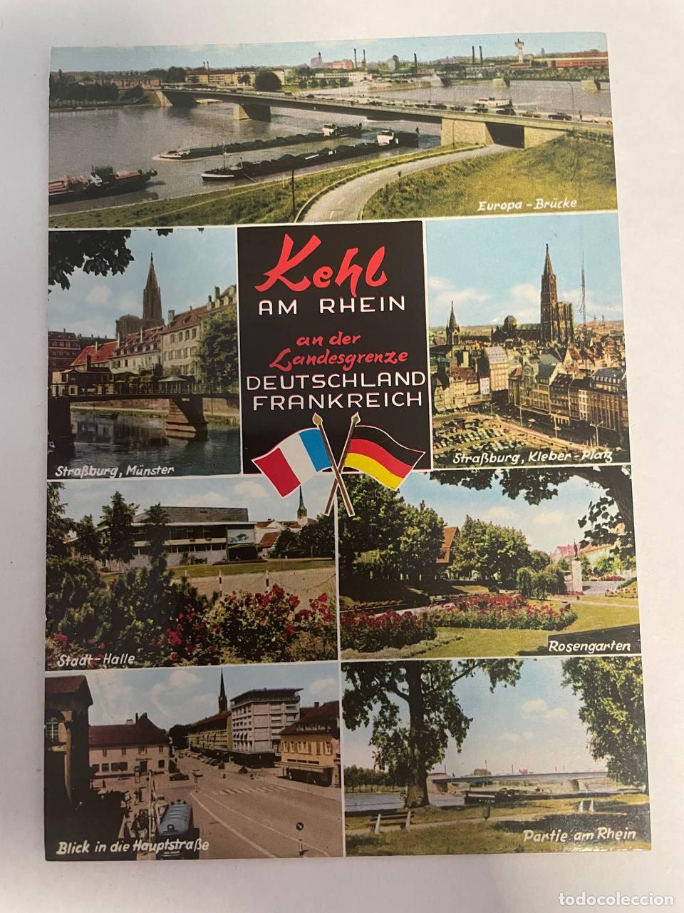 Cartoline: Germany Kehl Am Rhein Multi View With Strasbourg Halle *YAZ590