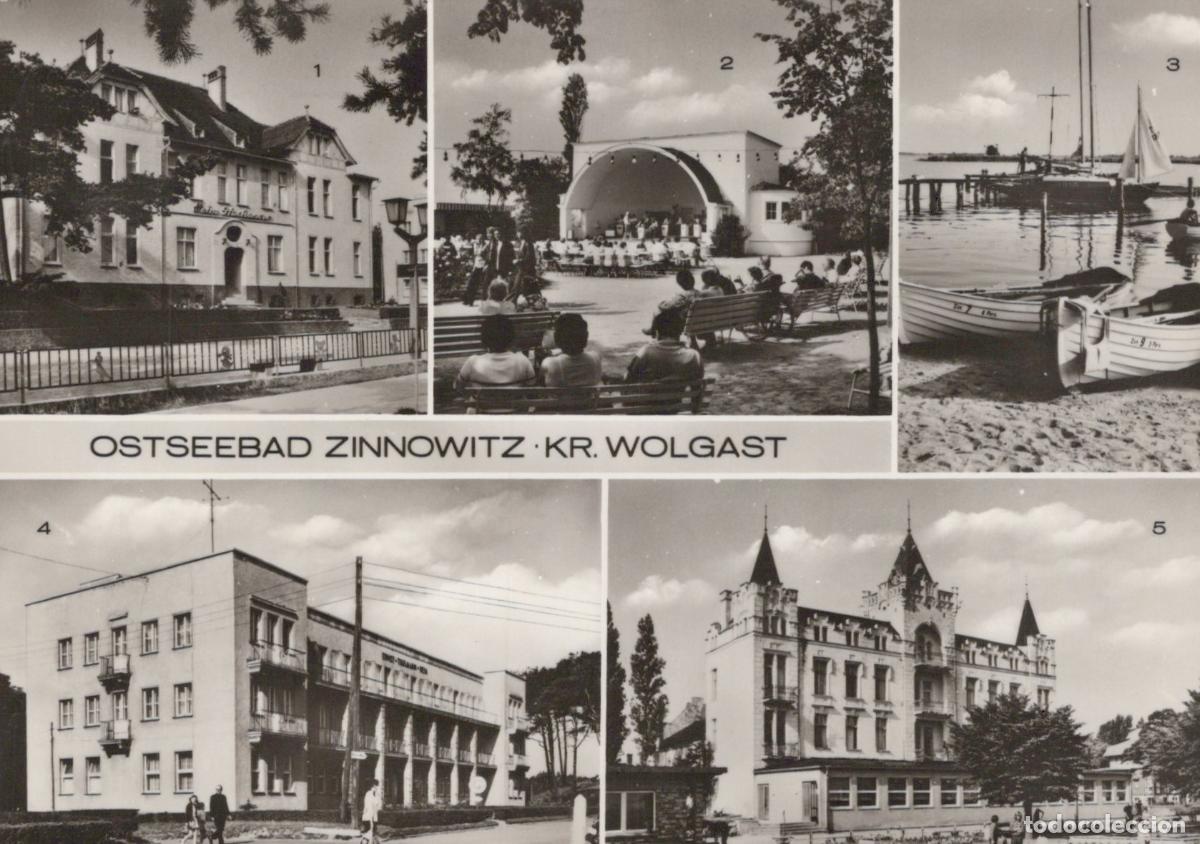 Postales: Germany Zinnowitz Wolgast District Beach Resort With Architecture Music *YAZ204