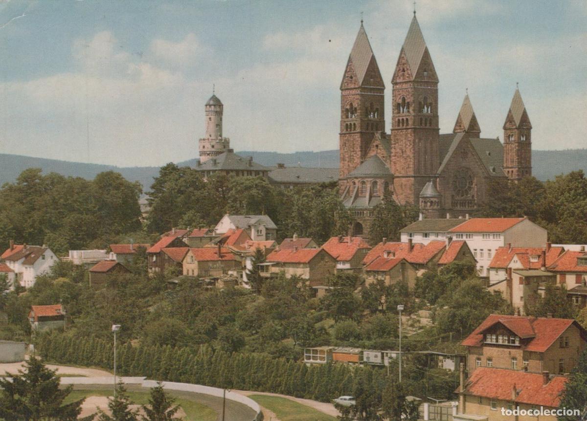 Postales: Germany Bad Homburg V D H Schloss und Erl&ouml;serkirche Cityscape *YAZ764