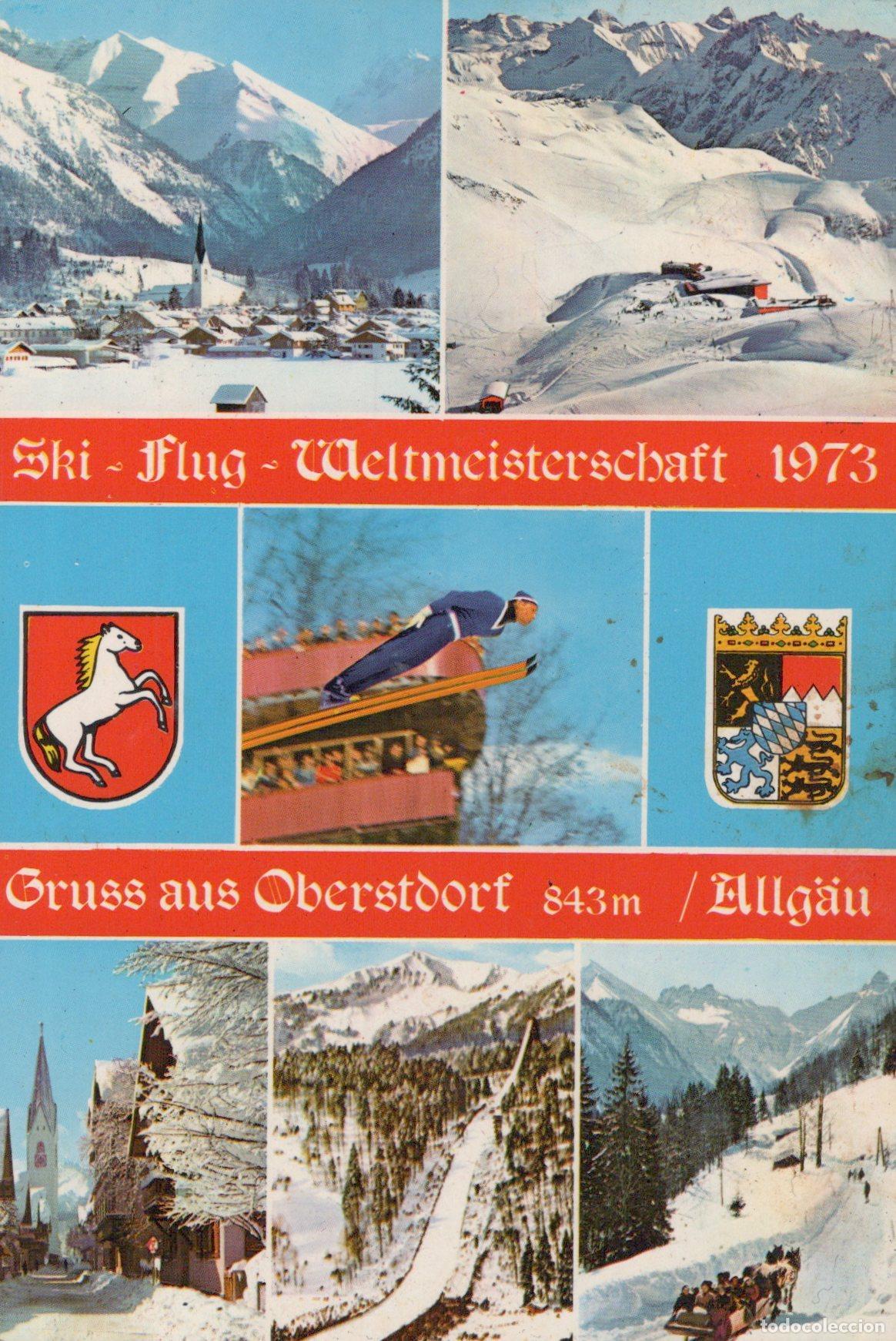 Postales: Germany Oberstdorf Ski Flying World Championship 1973 Allg&auml;u *YAZ659
