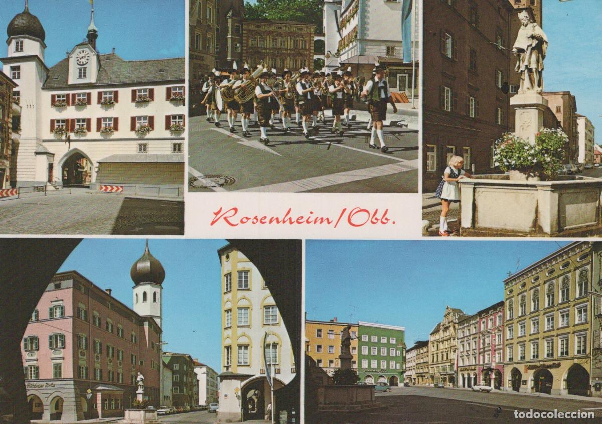 Postales: Germany Rosenheim Upper City Views Architecture and Traditional Unposted *YAZ780