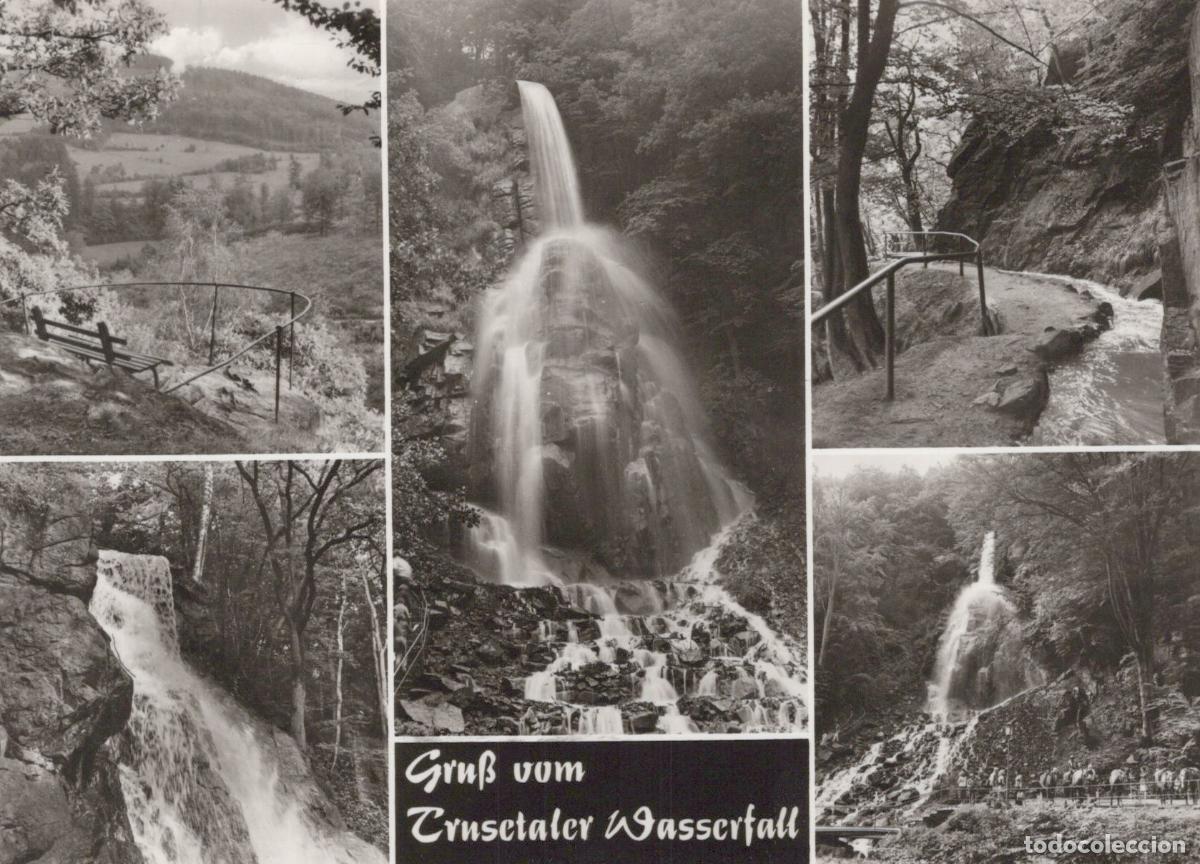 Postales: Germany Bad Salzungen Trusetal Waterfall Landscape Multi View *YAZ300