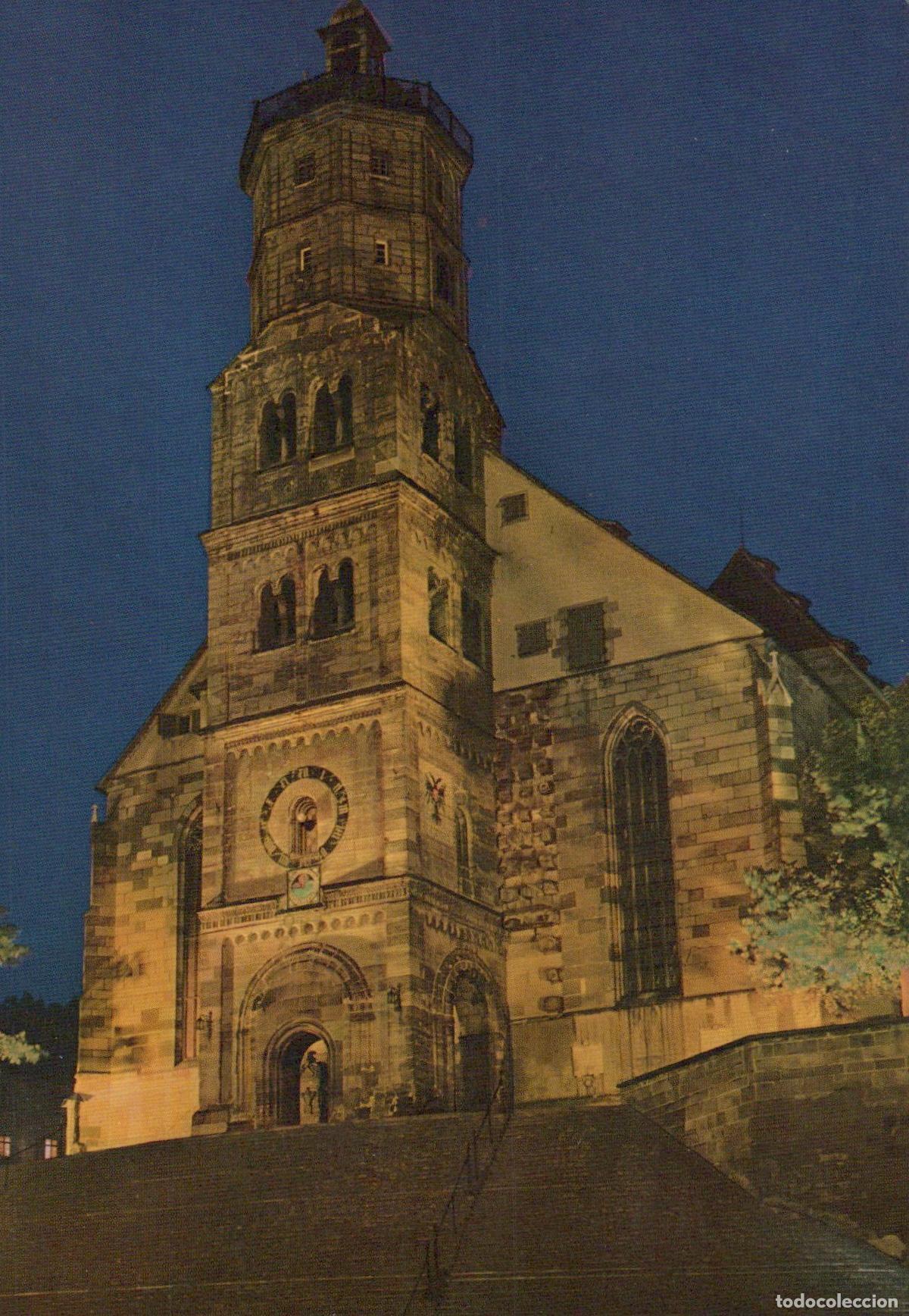 Postales: Germany Schwaebisch Hall St Michaeliskirche *YAZ665
