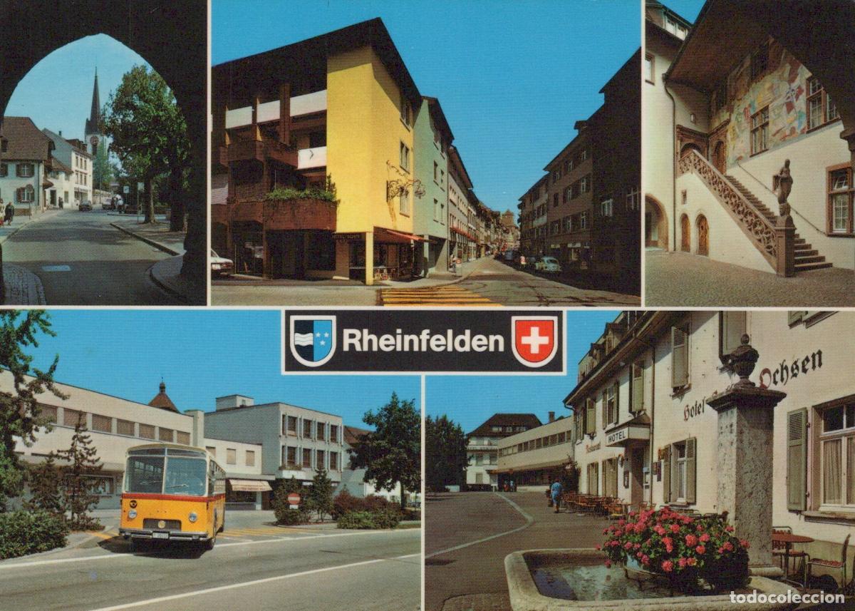 Postales: Switzerland Rheinfelden Multi View With City Scenes and Bus Unposted *YAZ784