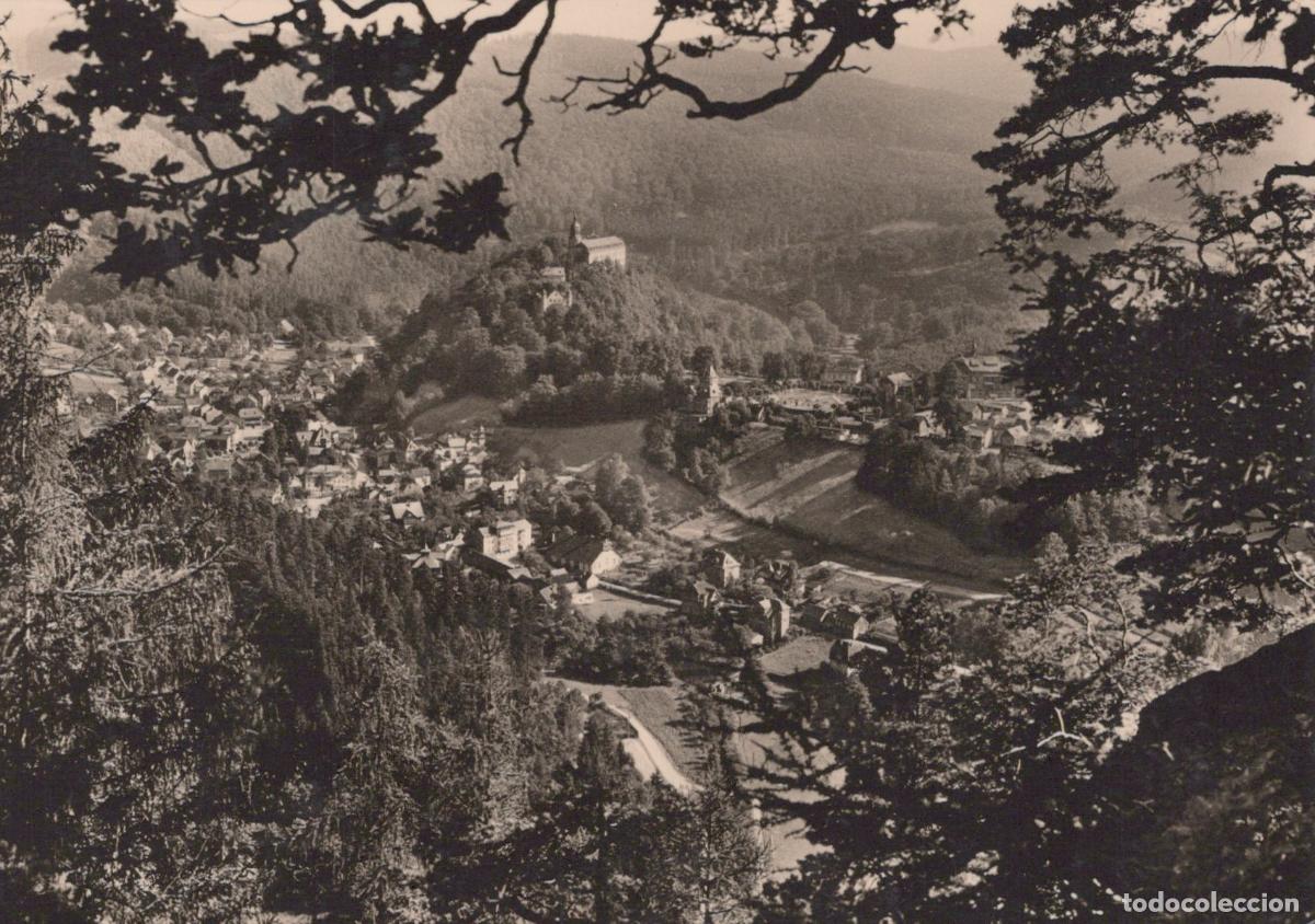 Cartoline: Germany Altenburg Schwarzburg Thuringian Forest Panoramic View of Town *YAZ302