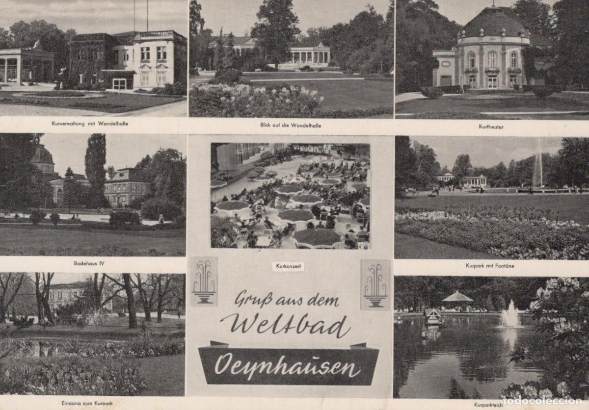 Cartoline: Germany Bad Oeynhausen Oeynhausen Spa Resort Multi View Kurverwaltung *YAZ181