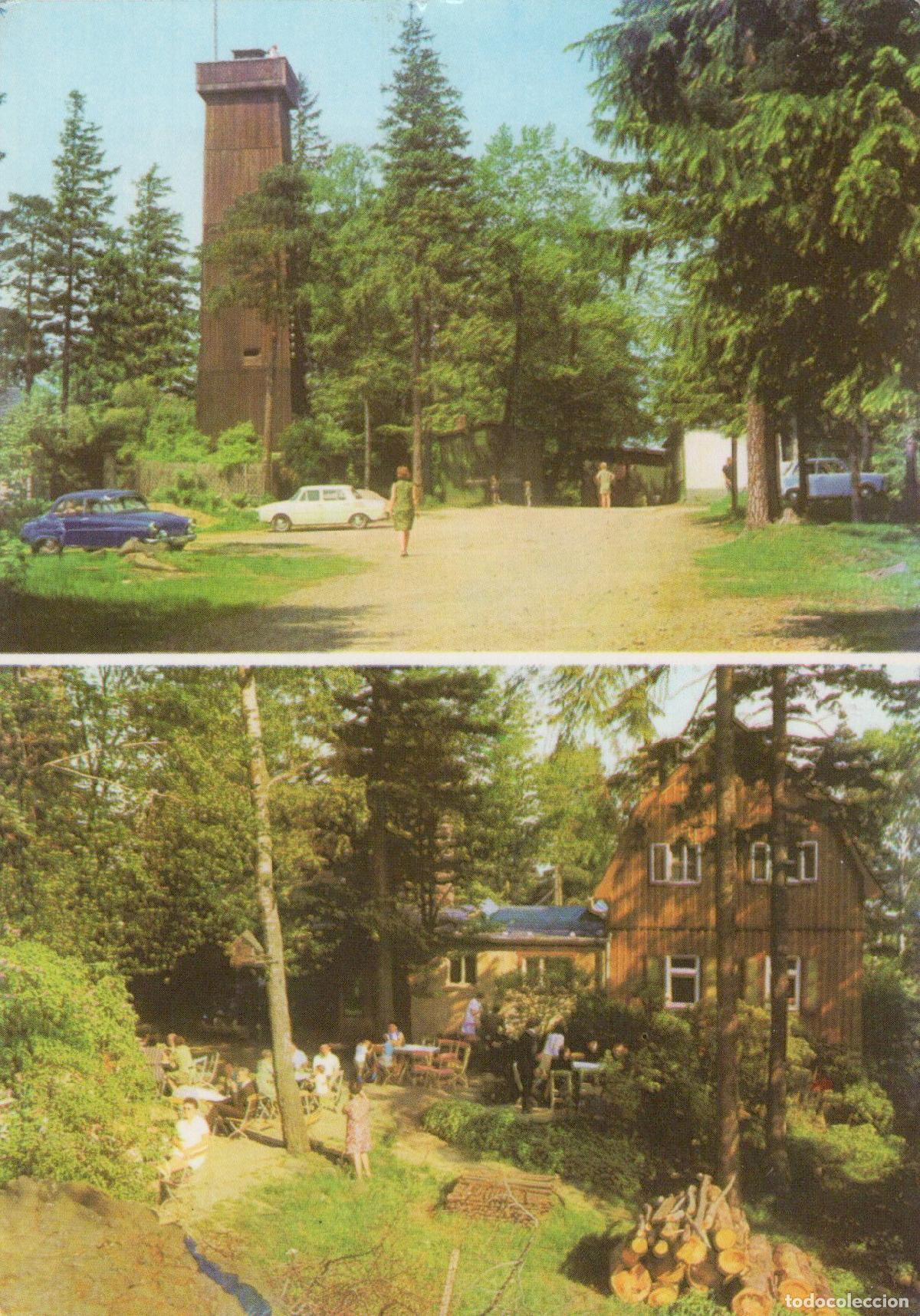 Cartoline: Germany Altenberg Wildenau Bergspitze Sternberg Observation Tower *YAZ685