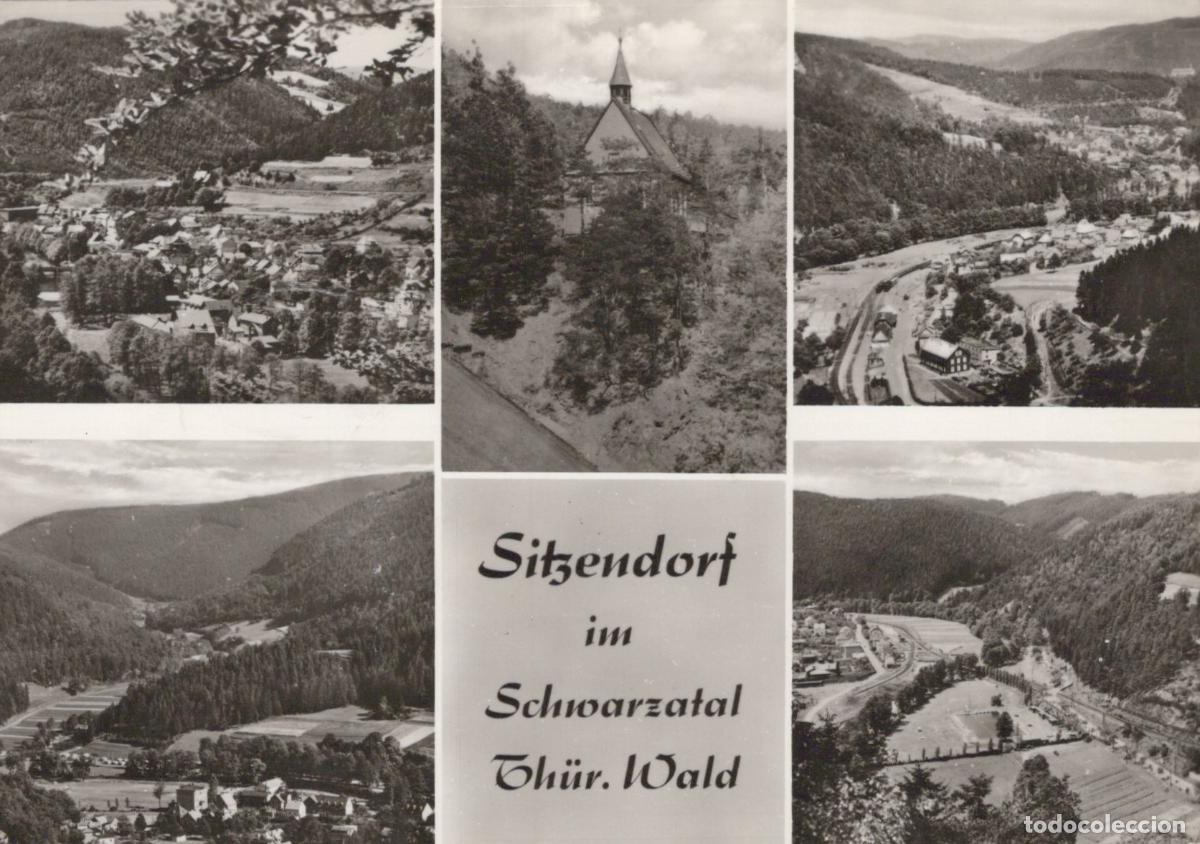 Cartoline: Germany Bad Salzungen Sitzendorf in Schwarzatal Thuringian Forest Multi *YAZ189