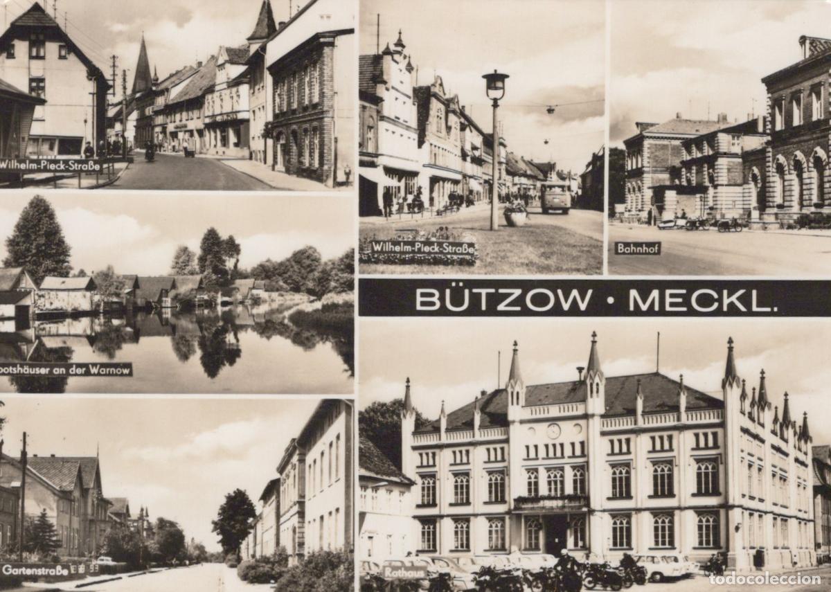 Postais: Germany Butzow B&uuml;tzow Mecklenburg Multi View With Wilhelm Pieck Stra&szlig;e *YAZ320