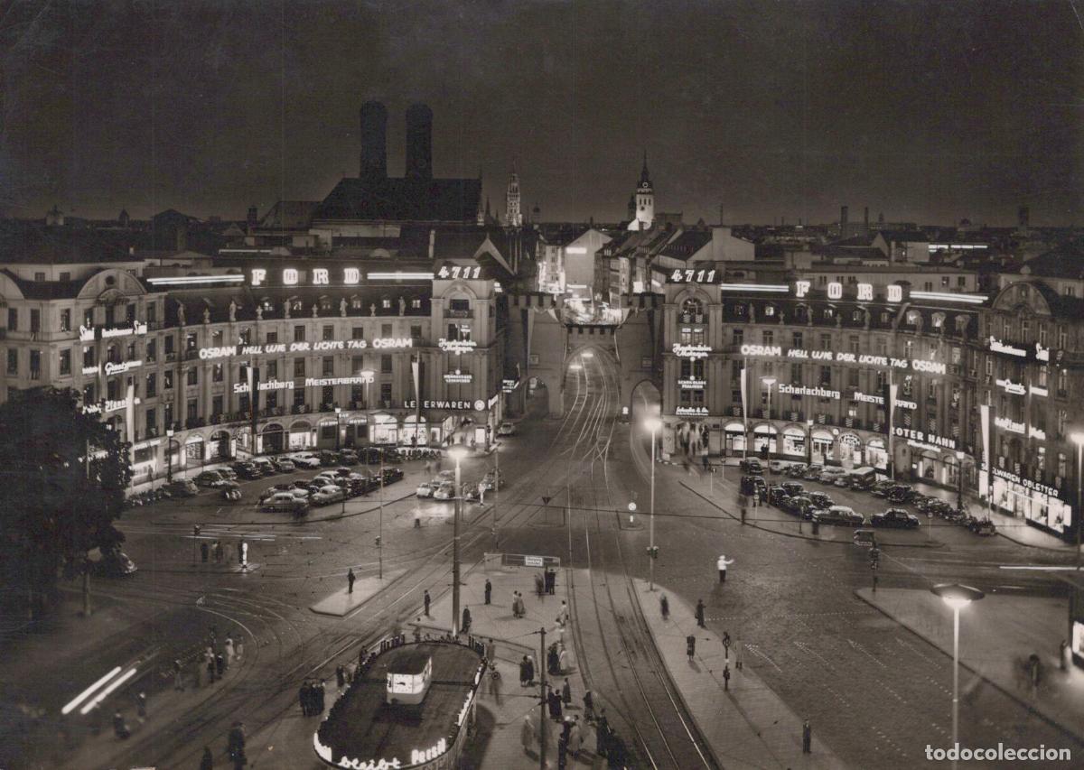 Postais: Germany Munich Karlsplatz Stachus and Karlstor *YAZ197