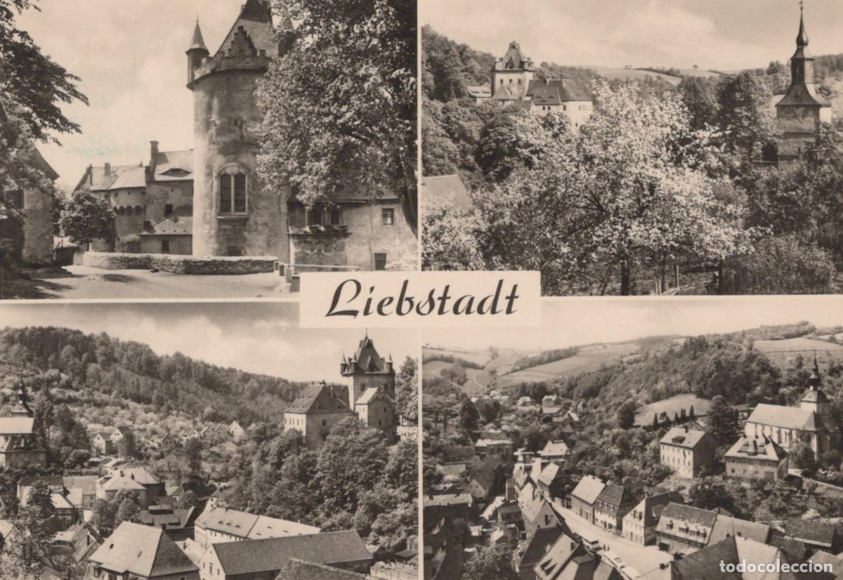 Postais: Germany Liebstadt Castle Kuckuckstein and Town Views 1960s *YAZ322