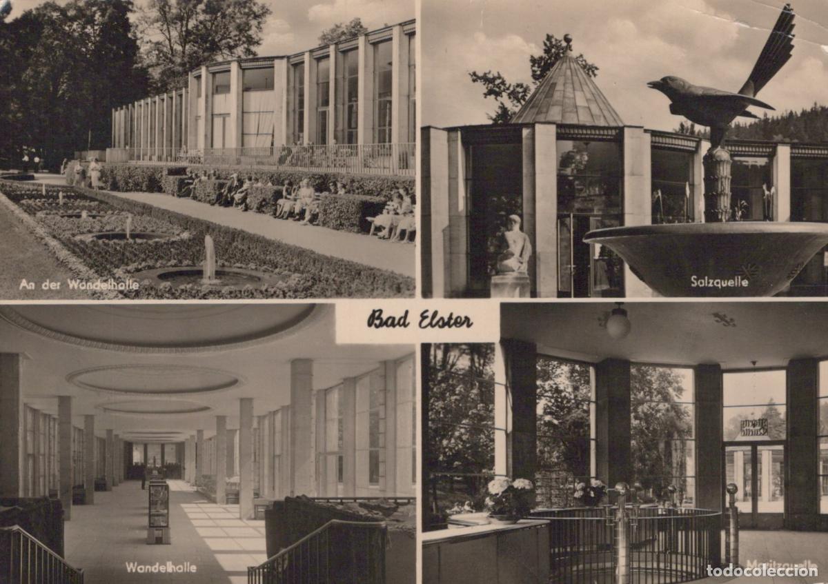 Postais: Germany Bad Elster Wandelhalle Salzquelle Moritzquelle *YAZ201