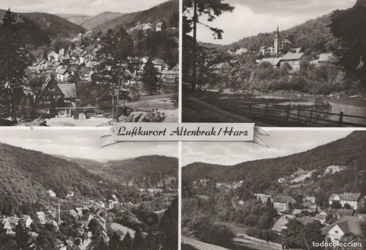 Postais: Germany Altenbrak Luftkurort Harz 4 View Village and Landscape *YAZ203