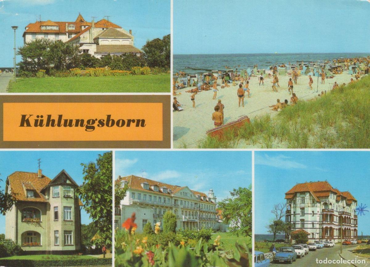 Postais: Germany Kuehlungsborn K&uuml;hlungsborn Beach Hotels Architecture 1980s *YAZ979
