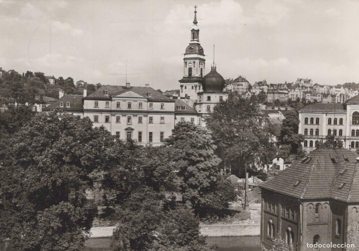 Cartes Postales: Germany Greiz View of Unteres Schloss and Stadtkirche With Surrounding *YAZ332