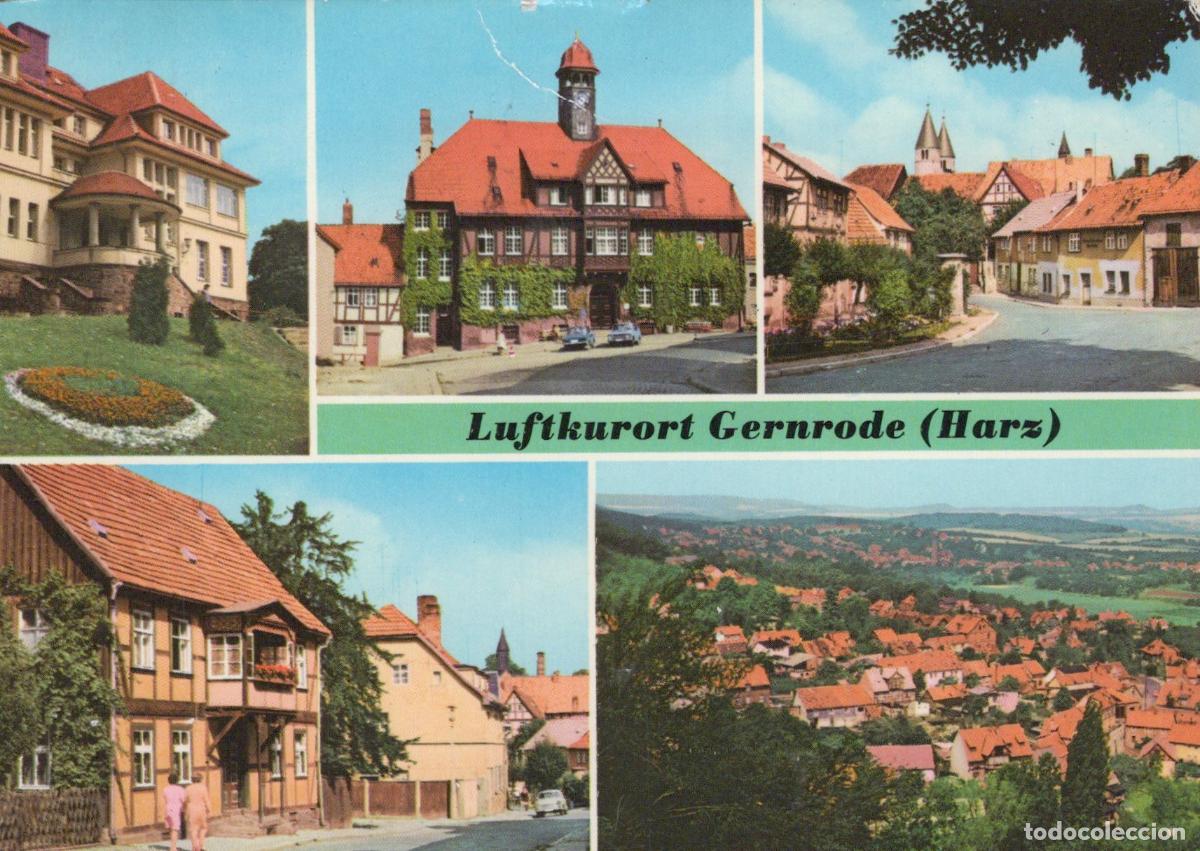 Cartes Postales: Germany Aken Collage of Views of Gernrode Harz *YAZ991