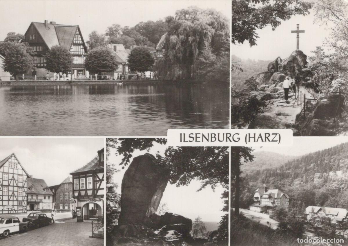 Cartes Postales: Germany Ilsenburg Harz Multi View Architecture Landscape Cross *YAZ338