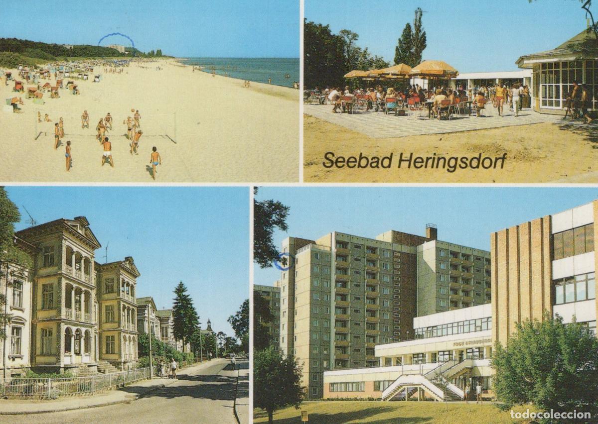 Cartes Postales: Germany Wolgast Seebad Heringsdorf Beach Street and Buildings *YAZ995