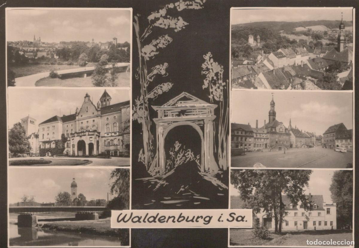 Cartes Postales: Germany Waldenburg I Sa Multi View Architecture Landscape Bridge *YAZ217
